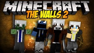 Minecraft MiniGame THE WALLS 2 w MultiGameplayGuy MisterCe Inilux [upl. by Eniawtna]