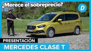 Mercedes Clase T 2022 más CARA que Citan y Kangoo ¿pero MEJOR  Primera prueba  Diariomotor [upl. by Eima]