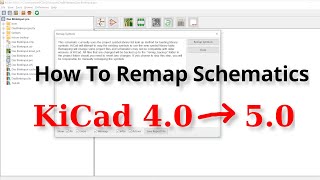 KiCad 50  Migrating Schematics from KiCad 40 to KiCad 50 [upl. by Anyrtak318]