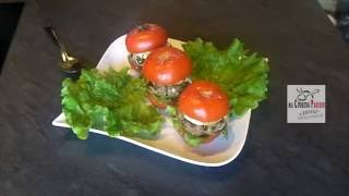 Tomates façon burger [upl. by Minetta]