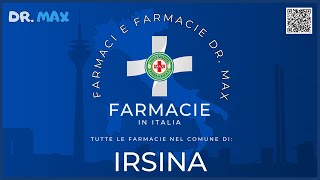 ⚕️Farmacie a IRSINA in Provincia di MATERA  Regione ABRUZZO  👔 Dr MAX [upl. by Ahsika87]