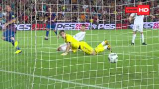 Barcelona 3  2 Real Madrid SuperCopa España 170811 HD [upl. by Aleel]