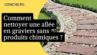 🧽Comment nettoyer une allée en graviers sans produits chimiques [upl. by Norak]