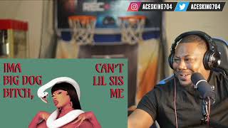 Megan Thee Stallion  HISS Official Lyric Video REACTION [upl. by Marabelle928]