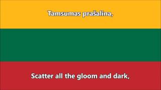 National Anthem of Lithuania English translation [upl. by Ynattir922]