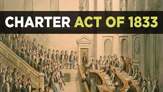 Charter Act 1833 history uppsc indianhistory [upl. by Rori]