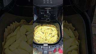 Potato French FriesAirfryer food cooking airfryerrecipes airfryercooking airfry airfryer food [upl. by Nylaret]