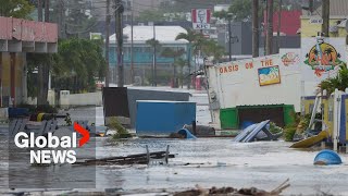 Hurricane Beryl Jamaica braces itself for quothistoricquot storm [upl. by Nelleyram]