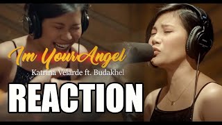 Reacting to Katrina Velarde and Budakhels Hauntingly Beautiful Im Your Angel Cover [upl. by Eversole]