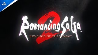 Romancing SaGa 2 Revenge of the Seven  Overview Launch Trailer  PS5 amp PS4 Games [upl. by Anniahs]