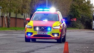 EPIC RUMBLER SIREN  New Air Ambulance Critical Care police cars amp fire engines responding [upl. by Schreibe841]