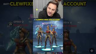 Clewfix has the rarest emote in fortnite history [upl. by Ammamaria]