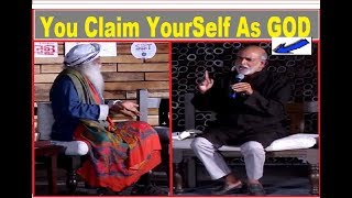 Sadhguru faces tough question from an arrogant Journalist [upl. by Ennayrb]