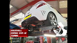 VAUXHALL CORSA VXR 16 TURBO 25quot CATBACK EXHAUST [upl. by Nyleuqaj493]