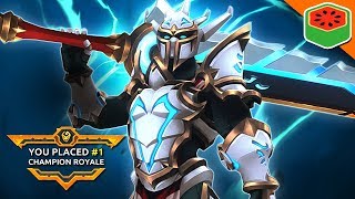 Solo Champion Royale King  Battlerite Royale [upl. by Adlesirc256]