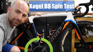 How long will it spin Kogel BB86 Ceramic Bottom Bracket Spin Test [upl. by Strephonn]