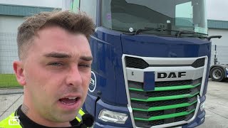 DRIVING A DAF WITH NO MIRRORS TO HOLLAND [upl. by Samuella]