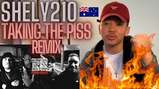 Shely210  TAKING THE PISS REMIX FT Lisi Jaecy amp Nokz OFFICIAL VIDEO AMERICAN REACTION 🇦🇺🔥 [upl. by Akeylah]