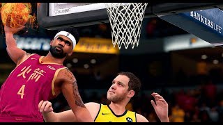 BACK TO BACK TRIPLE DOUBLES LEADING ROOKIE OF THE YEAR VOTES  NBA LIVE 19 THE ONE [upl. by Esinel]