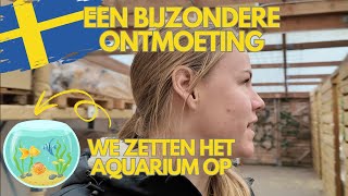 BIJZONDERE ONTMOETING EN VISSEN ETEN ONZE HANDEN OP  EMIGREREN NAAR ZWEDEN  VLOG 60 [upl. by Claribel]