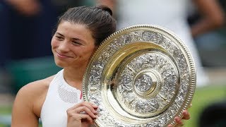 Wimbledon 2017 Garbine Muguruza romps to victory over Venus Williams in womens final [upl. by Annat532]