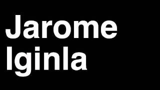 How to Pronounce Jarome Iginla Pittsburgh Penguins NHL Hockey Player Runforthecube [upl. by Marilee621]