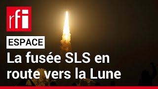 Nasa  la fusée SLS a décollé vers la Lune • RFI [upl. by Ian928]