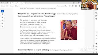 Lamrim Topics with Geshe Gelek Shantideva Concentration 240424 [upl. by Nagorb]