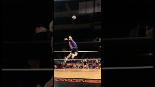 D1 Volleyball Player Jump Serve [upl. by Dillon]