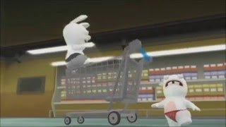 Wack a Wabbid  Rabbids Go Home Gamplay Part 4 2009 Ubisoft [upl. by Weiser]