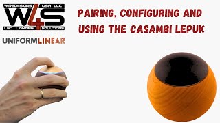 Casambi Tutorials  Pairing and Configuring a Lepuk [upl. by Ailegnave600]