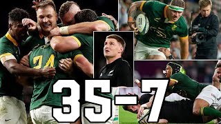 The Day The SPRINGBOKS HUMILIATED THE ALL BLACKS [upl. by Irina]