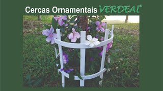 VERDEAL  Cercas Ornamentais Orla e Treliça [upl. by Pat]