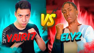 YAIR17 vs ELY2 quotEl rey de la emotizaquot  PVP en FREE FIRE increíble [upl. by Tanny777]