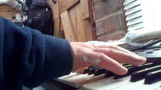 Korg i3 keyboard whirly sound blues style [upl. by Yendys]