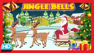 JINGLE BELLS JINGLE BELLS jingle all the way with Lyrics [upl. by Bozovich96]