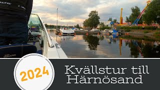 BÅTLIV  Kvällstur till Härnösand [upl. by Mulligan869]