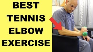 BEST Tennis Elbow Exercises For Lateral Epicondylitis Relief [upl. by Myrah]