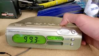 Sony Dream Machine ICFC275RC Clock Radio [upl. by Ytiak]