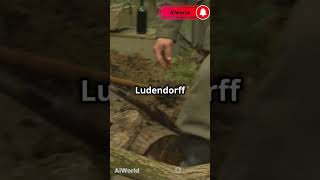 Erich Ludendorffaiworld erichludendorff germany ww2 ww1 historicalworld commander shorts [upl. by Ydnamron]