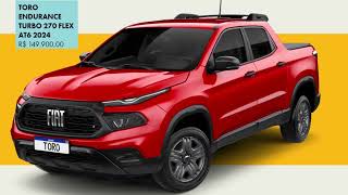 FIAT TORO ENDURENCE 2024 OU VW SAVEIRO EXTREME 2024 [upl. by Ninnetta]