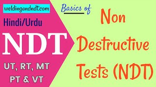 HindiUrdu Non Destructive Testing NDTNDENDI [upl. by Mukerji795]