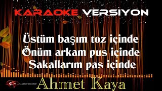 Ahmet Kaya  Nerden Bileceksiniz  KARAOKE [upl. by Dickman]