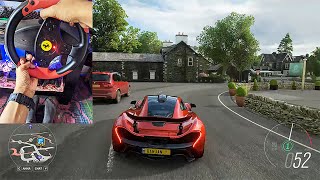 How to play Forza horizon 4 with Budget steering wheel Thrustmaster Ferrari Racing Wheel Red Legend [upl. by Gabriello]