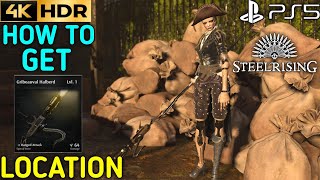 How to Get Gribeauval Halberd Steelrising How to Get Gribeauval Halberd  Steel Rising PS5 4K 60FPS [upl. by Atilehs]