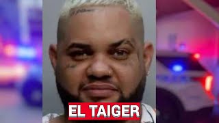 URGENTE Reguetonero cubano El Taiger recibe un disparo en la cabeza en Miami [upl. by Boycey164]