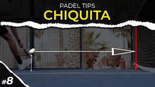 PADEL TIPS  CHIQUITA  The most satisfying shot [upl. by Aleekahs]