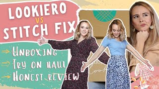 LOOKIERO vs STITCH FIX the SAME BRIEF Personal Shopper Review UK 2023 [upl. by Gaidano404]