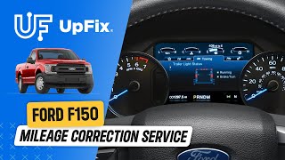 Ford F150 1996  2021 Odometer Mileage Correction Service by UpFix [upl. by Ochs]