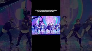 BTS are coded to react each other so fast BTS encore dance sync bts btsarmy trending shorts [upl. by Anauqal556]